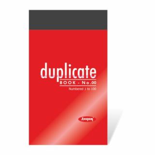 Anupam Duplicate Book, Size 00 (1-100)