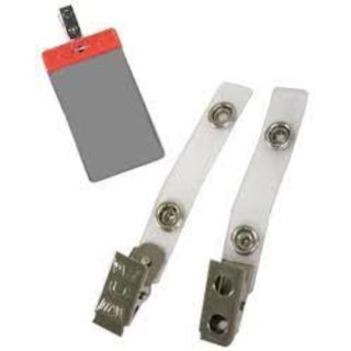 Batch With White Card & Metal Clip