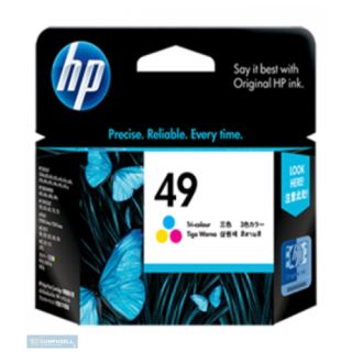 HP 49 L 51649Aa Ink Cartridge, Black