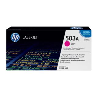 Hp Q7582 503A LaserJet Toner Cartridge, Magenta