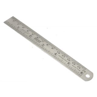 Khyati Steel Scale, 6Inch