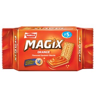 Parle Magix Rectangle Orange, 40Gm (Pack Of 144)