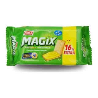 Parle Magix Rectangle Pineapple, 40Gm (Pack Of 144)