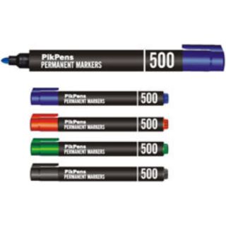 Pikpens Permanent Marker (Pack Of 10)