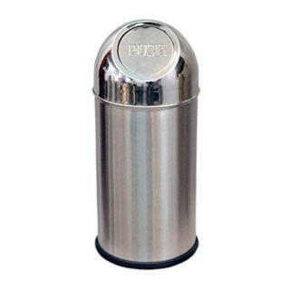 Stainless Steel Push Bins, 12 x 24