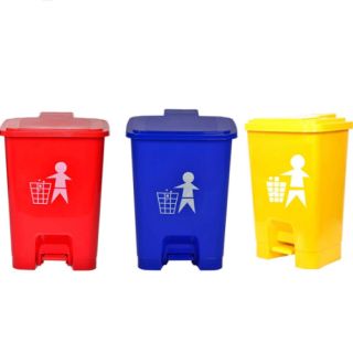 Bio Hazard Dustbin Pedal Type, square