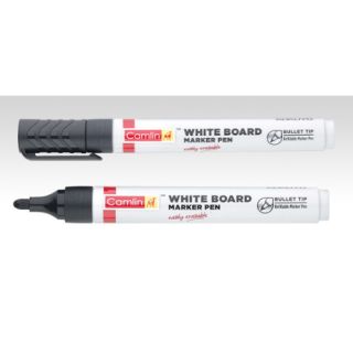 Camlin Whiteboard Marker Pen Black - Pack Of 10