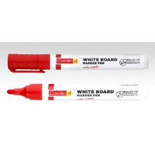 Camlin White Board Marker, Red (Pack of 10)