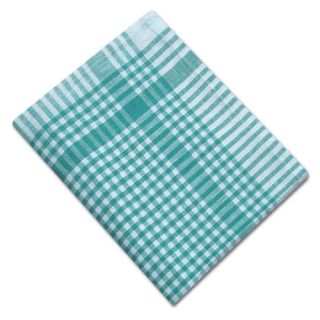 Checked cloth Big, (Green) (Pack of 12)