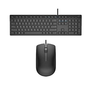 Dell Usb Wired Keyboard & Mouse Kb216 & Ms116