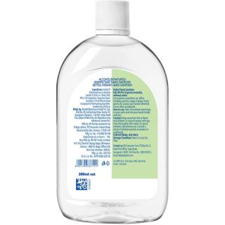 Dettol Original Germ Protection Alcohol based Hand Sanitizer Refill Bottle, 500ml (Pack of 2)