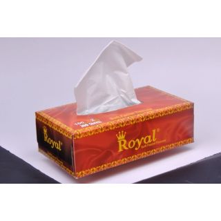 Royal Face Tissue Box (Pack of 5)