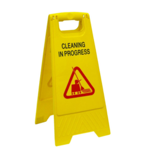 Caution Sign Board – Wet Floor – ABS Plastic – Foldable – 24 Inch