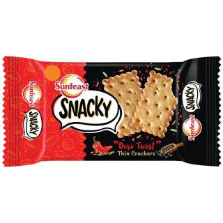 SunFeast Snacky Masala Twist, 50Gm (Pack Of 60)
